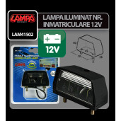 Lampa iluminat numar inmatriculare 12V Lampa