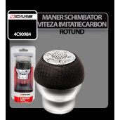 Maner schimbator viteza imitatie fibre carbon rotund 4Cars