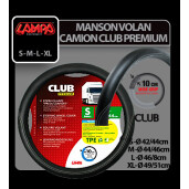 Manson volan camion Club premium - M - Ø 44/46cm - Negru
