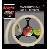 Manson volan Kuro Premium - S - Ø 35-37cm - Bej