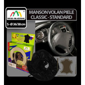 Manson volan piele Classic - Kegel - S - Ø 36-38cm - Negru