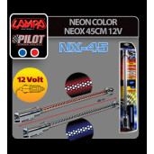 Neon color Neox 45cm 12V - Albastru