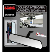 Oglinda interioara cu adeziv 250x60mm