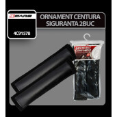 Ornament centura siguranta 2buc 4Cars - Negru