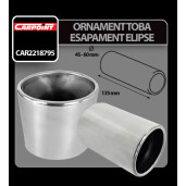 Ornament toba esapament inox Elipse