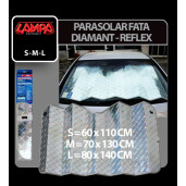 Parasolar fata Diamant - Reflex - 80x140cm - L