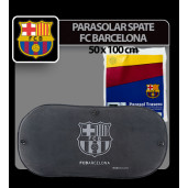 Parasolar spate cu ventuze FC Barcelona - 50x100cm
