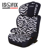 Scaun auto copil 2 in 1 Premium 742 Isofix ECE R44/04, 15-36 kg - Negru/Alb