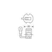 Bec halogen 12V - H3 - 55W - PK22s 1buc Narva 