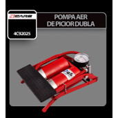 Pompa aer de picior cu doi cilindri 4Cars