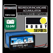 Redresor incarcare acumulator Enerbox 15 - 60/120Ah - 12/24V