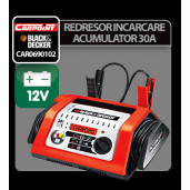 Redresor incarcare acumulator digital Black&Decker 30A - 12V