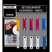 Set sigurante cilindrice 10buc - 4Cars