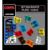 Set sigurante plate 10buc - Lampa