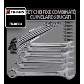 Set chei fixe combinate cu inelare 6buc Filson