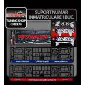 Suport numar inmatriculare Accesorii Auto / Tuning Shop 1buc