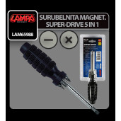 Surubelnita magnetica Super-Drive 6 in 1 Lampa