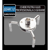 Cheie filtru ulei profesionala cu 3 ghiare Car Plus