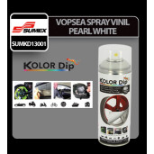 Vopsea spray cauciucata Kolor Dip 400ml - Pearl white