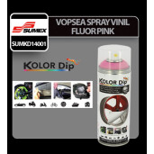 Vopsea spray cauciucata Kolor Dip 400ml - Fluor pink