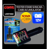 Tester stare si incarcare acumulator Lampa 12V