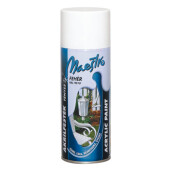 Vopsea acrilica lucioasa aerosol Maestro 600ml RAL9010 - Alb