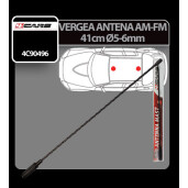 Vergea antena (AM/FM) 4Cars - 41cm - Ø 5-6mm